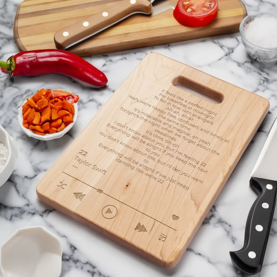 The Favorite Song - Charcuterie Cutting Board
