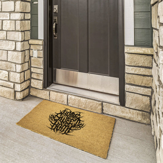 Home Sweet Home, but Make it Metal- Outdoor Welcome Rug Mat