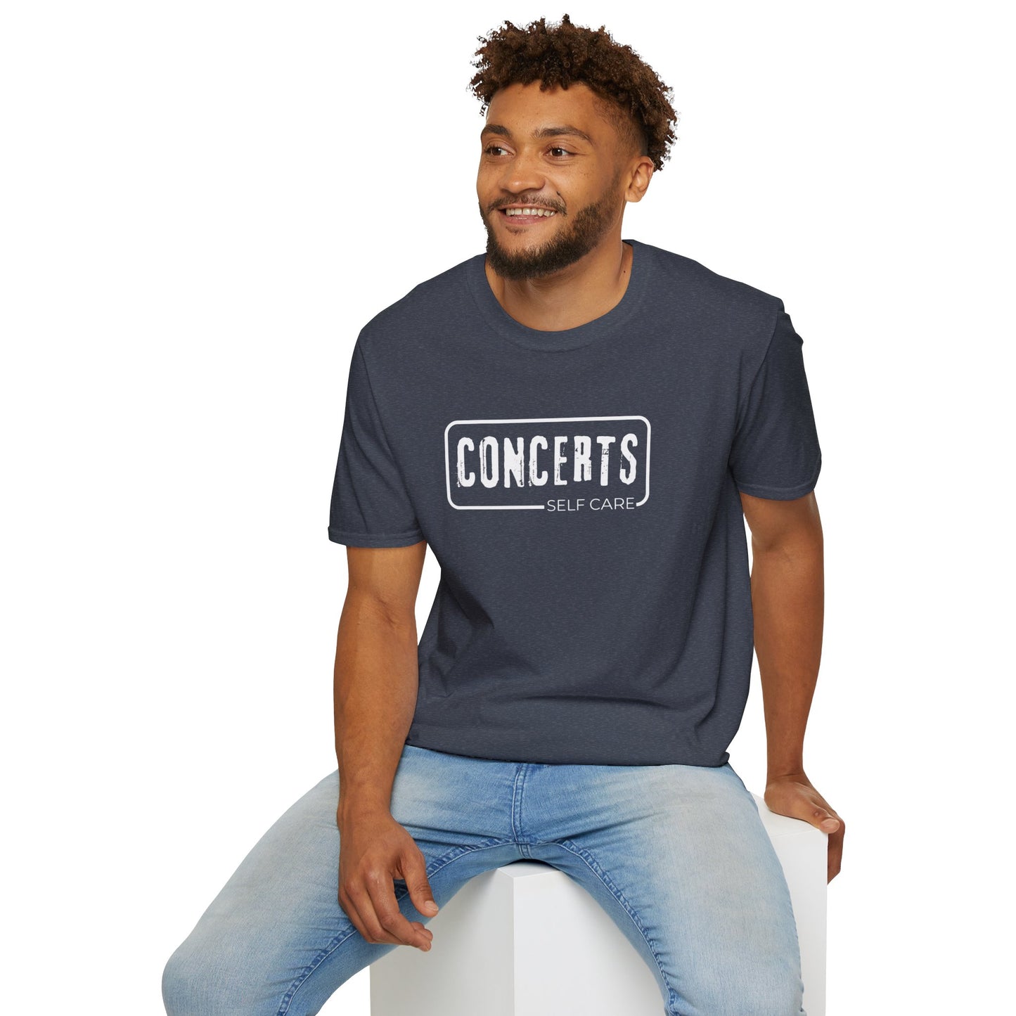 Concerts are Self Care - Unisex Softstyle T-Shirt