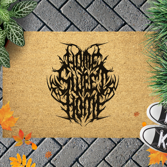 Home Sweet Home - But METAL - Outdoor Welcome Rug