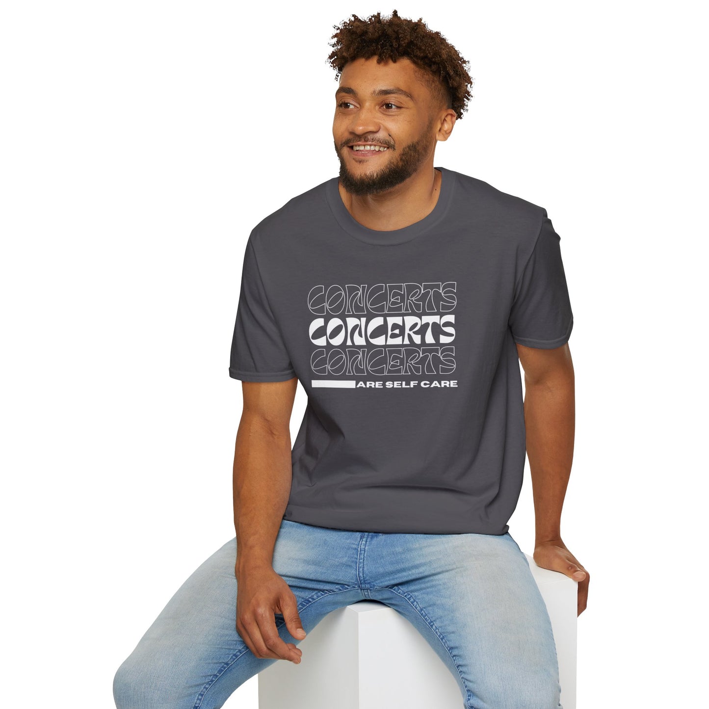 Concerts are Self Care - Unisex Softstyle T-Shirt