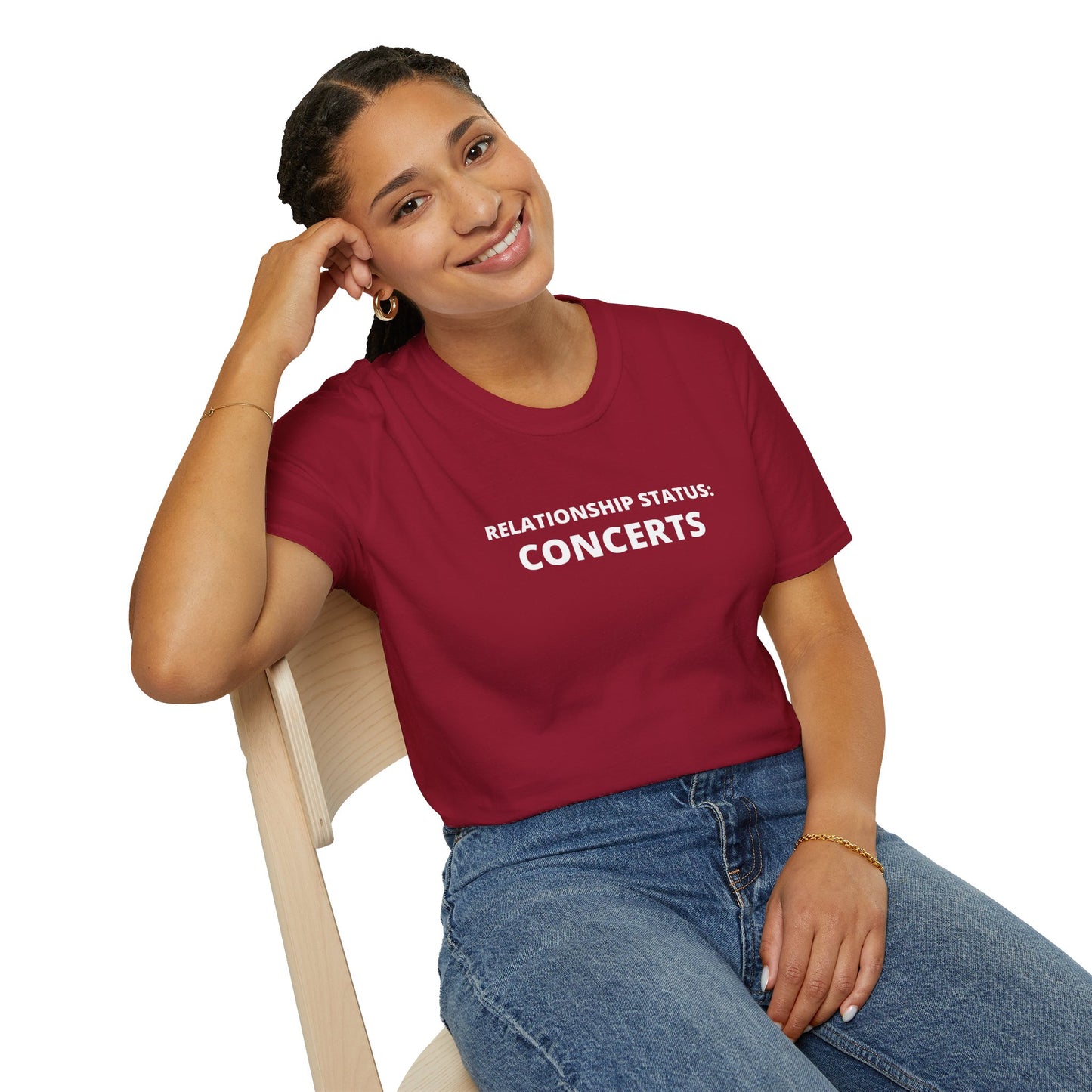 Relationship Status: Concerts - Unisex Softstyle T-Shirt