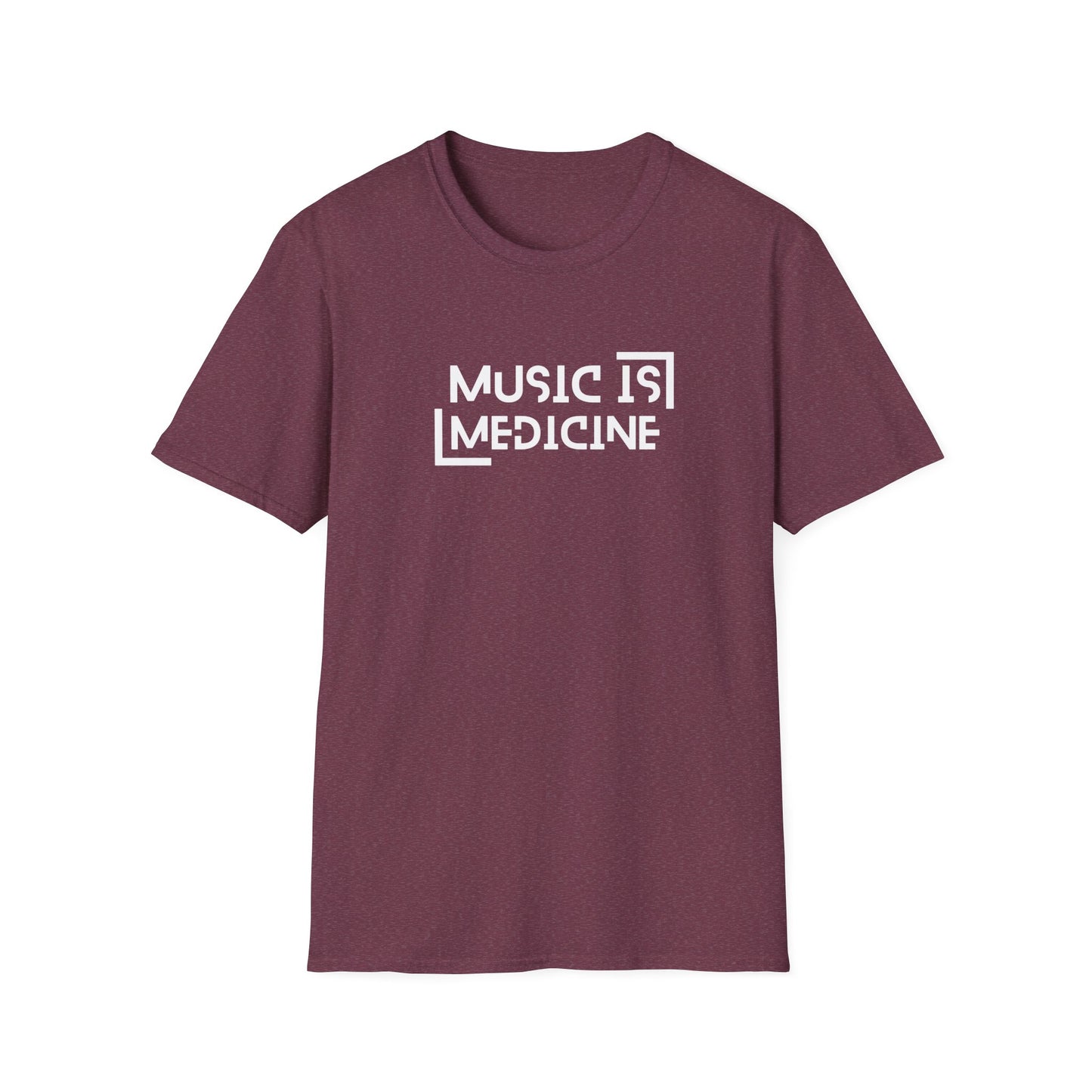 Music is Medicine - Unisex Softstyle T-Shirt