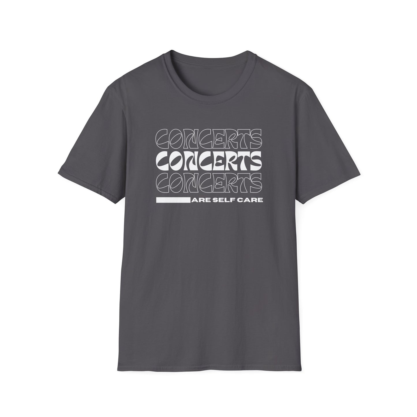 Concerts are Self Care - Unisex Softstyle T-Shirt