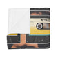 Retro Cassette Tape Ultra-Soft Microfleece Blanket - Customize Me!