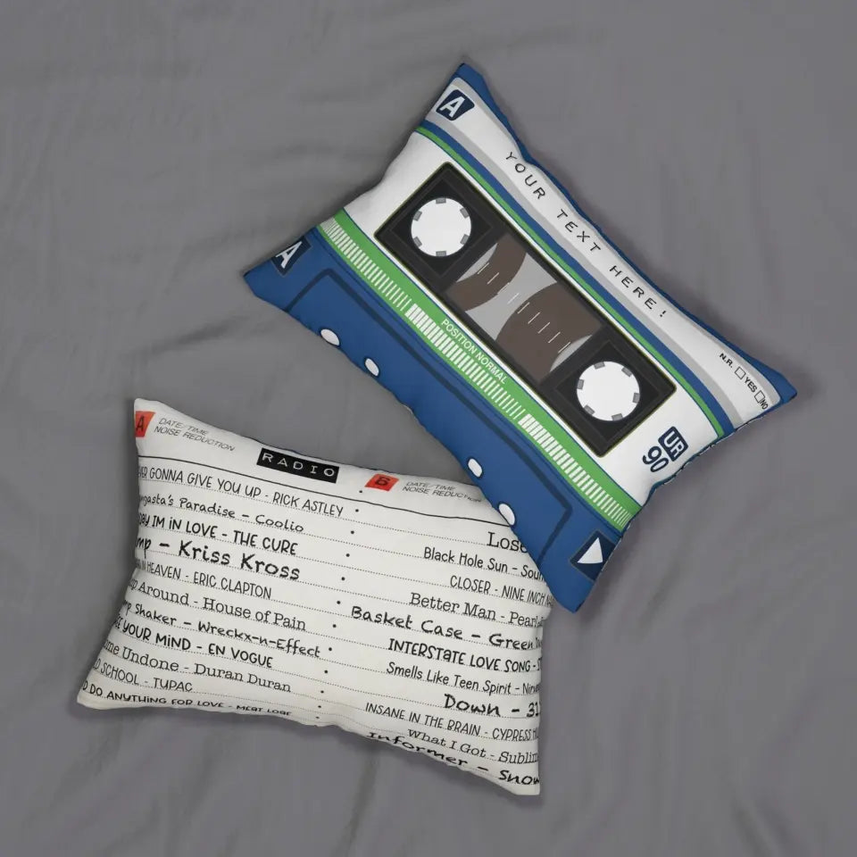 The Perfect Mix Tape - Customizable Pillow