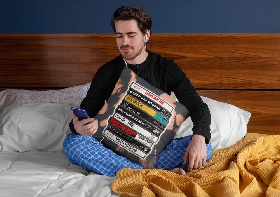 The TapeStack - Customizable Pillow