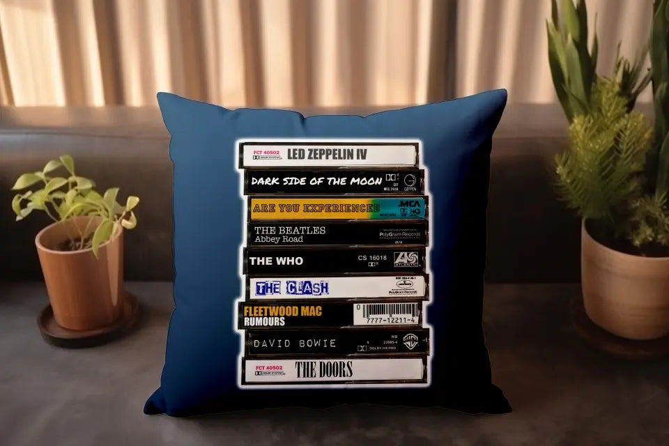 The TapeStack - Customizable Pillow