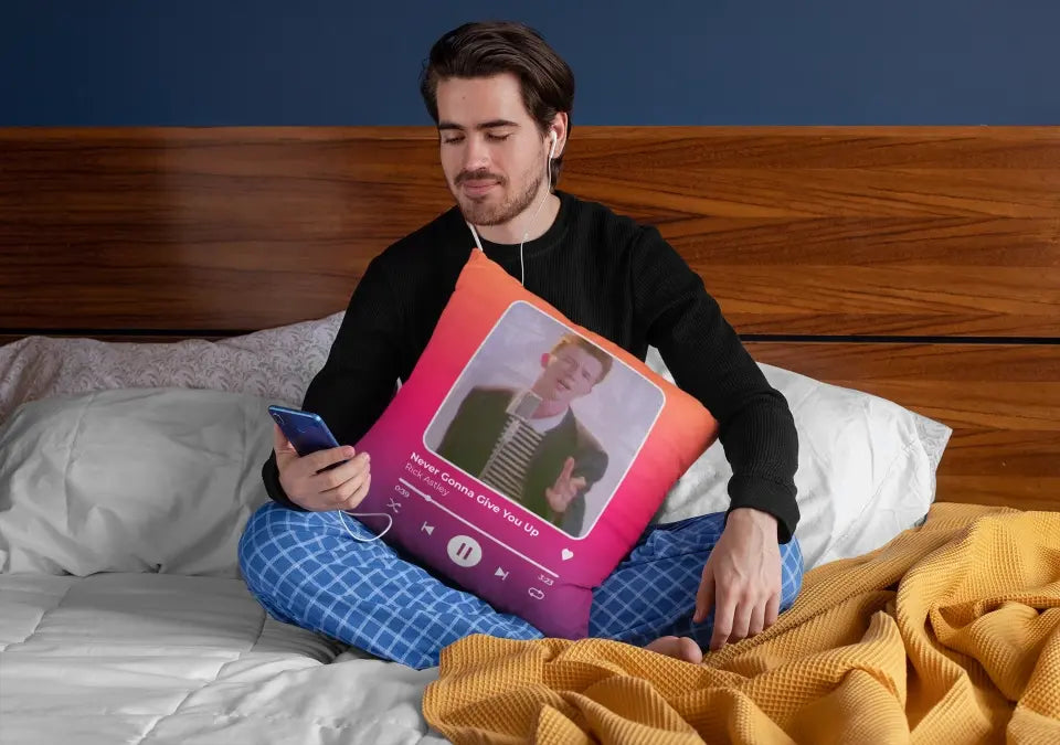 The VibeStream - Customizable Pillow