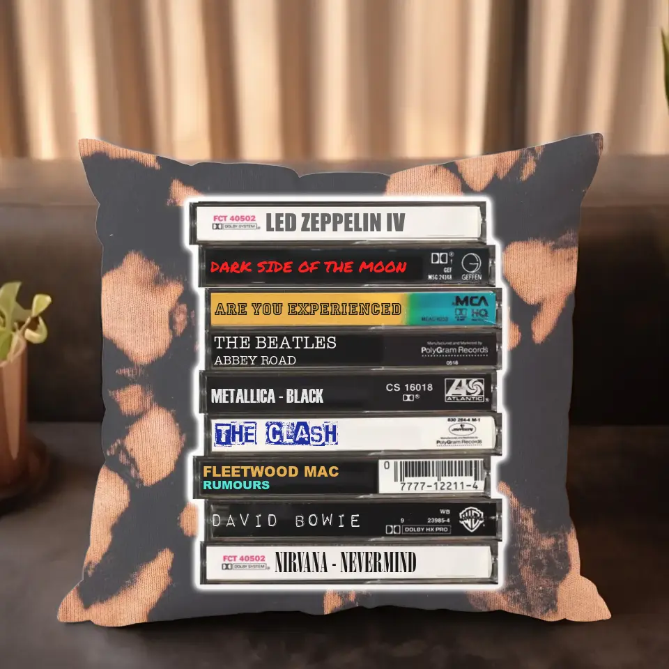 The TapeStack - Customizable Pillow