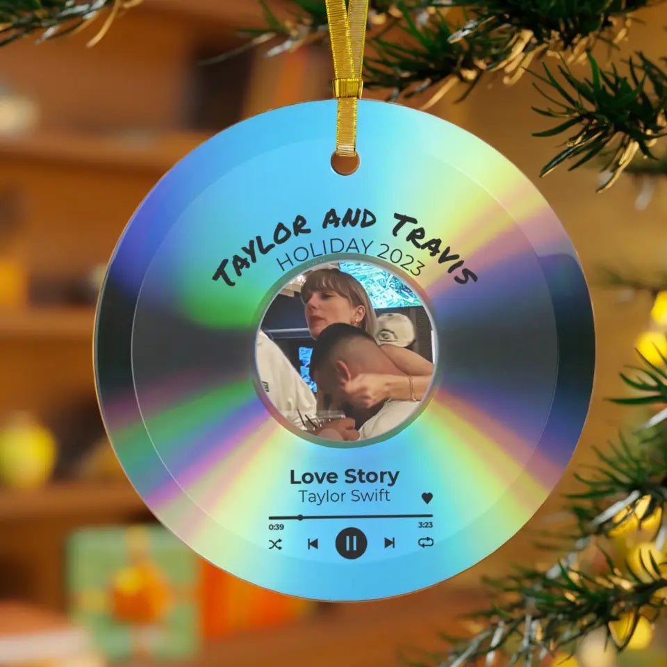 The Compact Disc - Customizable Tree Ornament