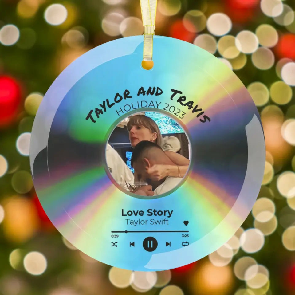 The Compact Disc - Customizable Tree Ornament