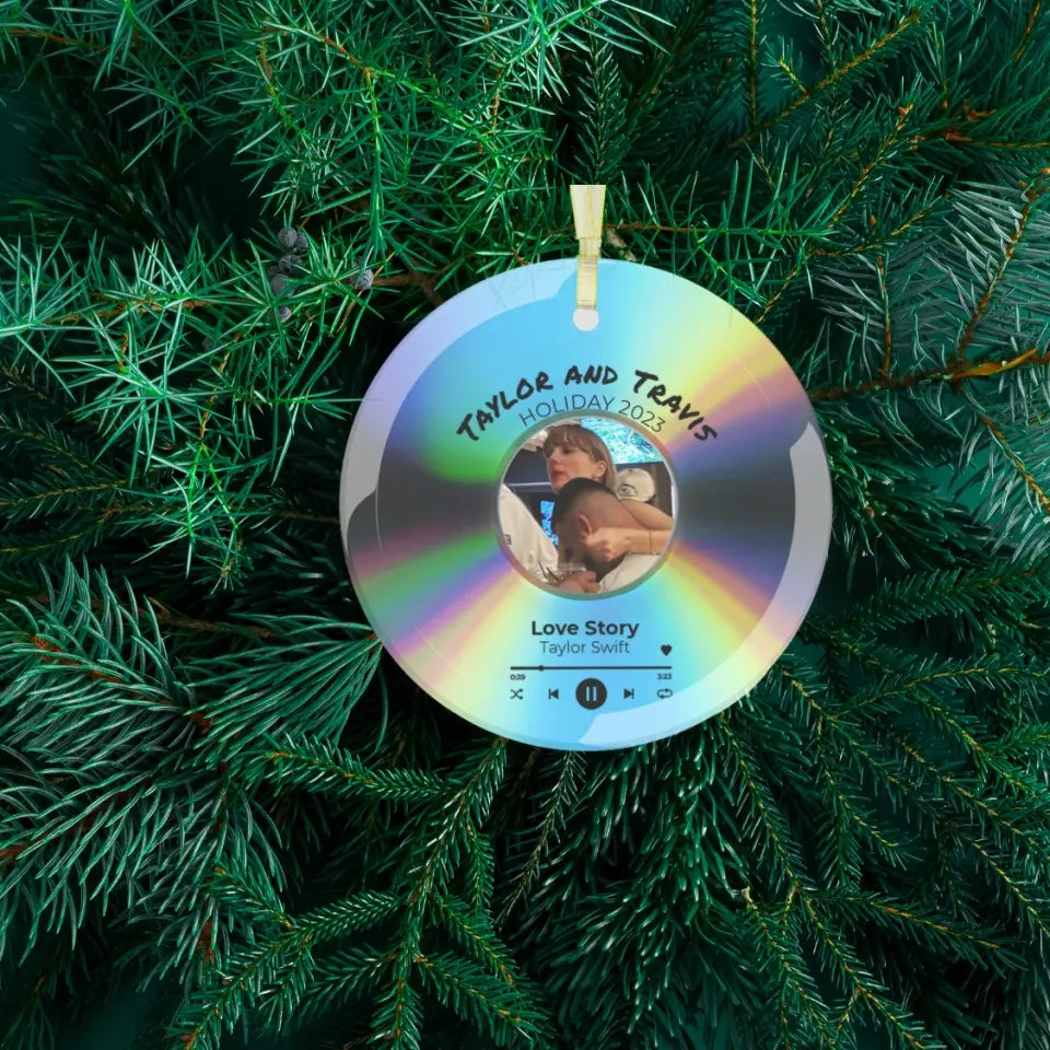 The Compact Disc - Customizable Tree Ornament