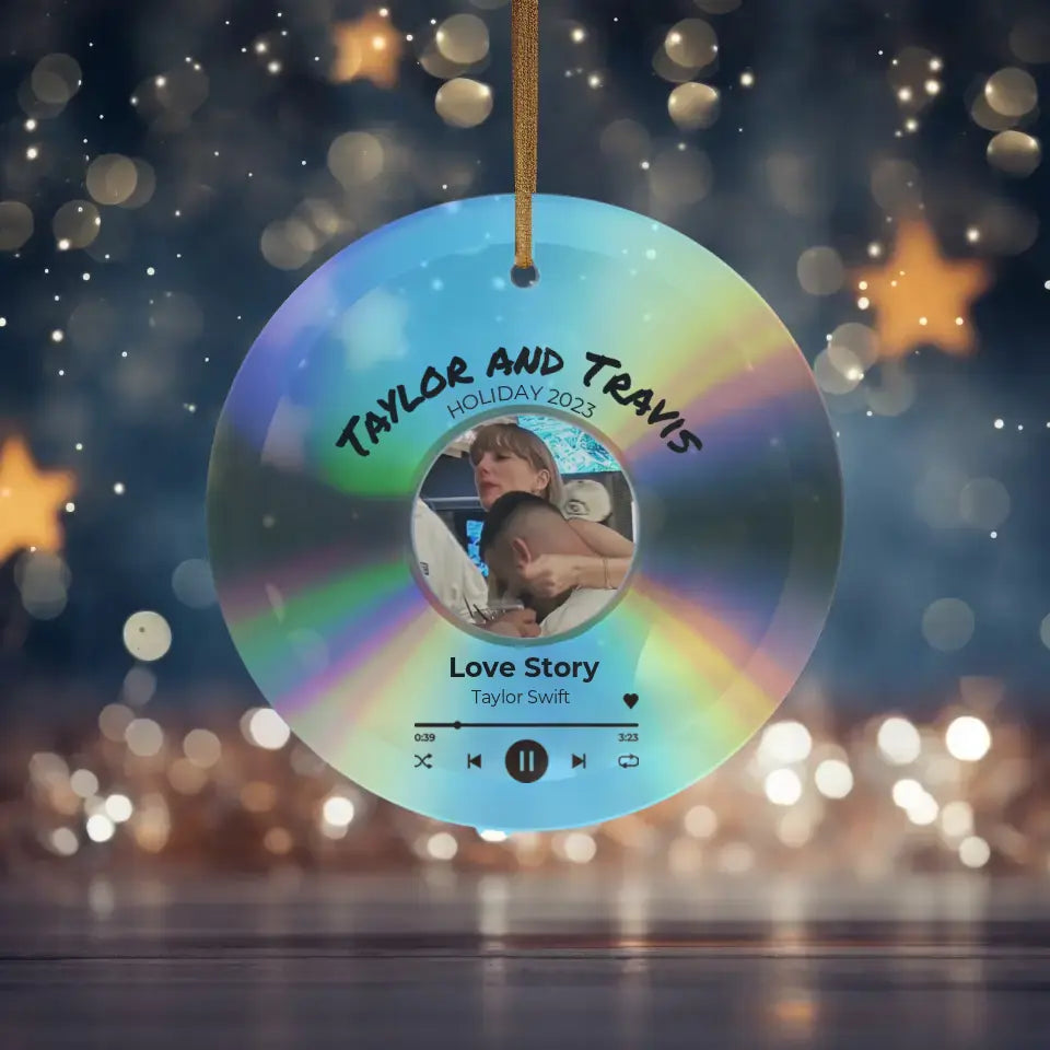 The Compact Disc - Customizable Tree Ornament