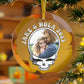 Grateful Ornament - Customizable Glass Tree Ornament