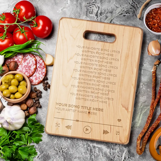 The Favorite Song - Charcuterie Cutting Board