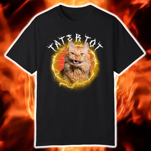 Make My Cat MeTaL - Customizable T-Shirt