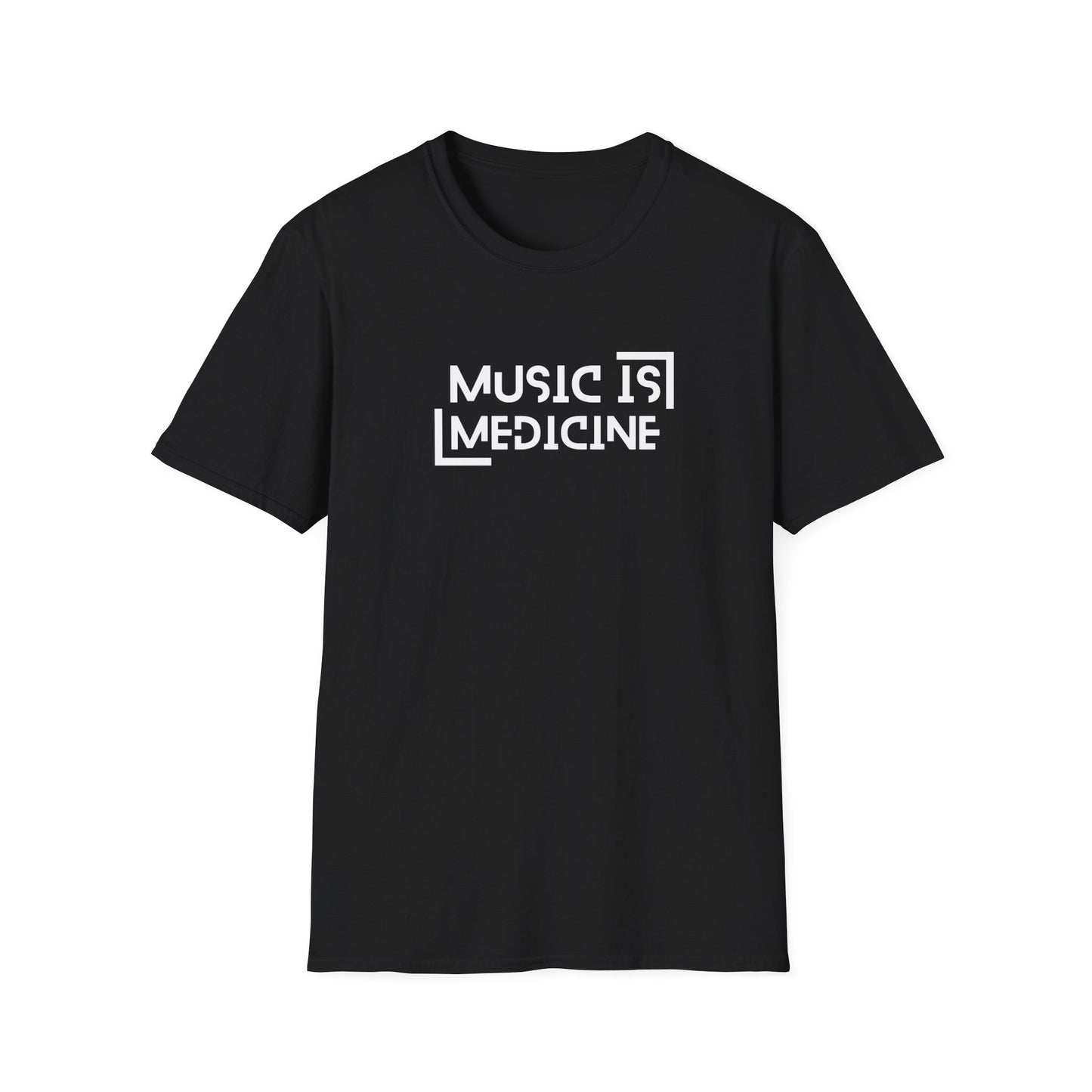 Music is Medicine - Unisex Softstyle T-Shirt