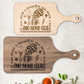 Emo Moms Club Skeleton Design - Wood Charcuterie Cutting Board