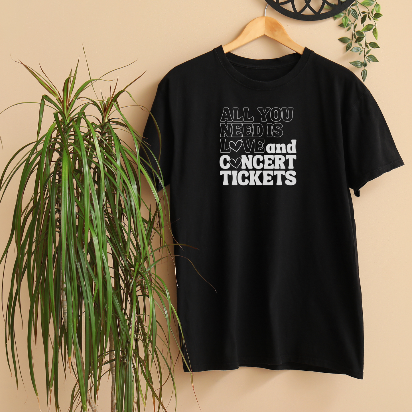 All You Need is Love & Concert Tickets - Unisex Softstyle T-Shirt