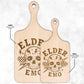 Elder Emo Wood Charcuterie Cutting Board