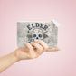 Elder Emo Skull - Clutch Wristlet Pouch Bag