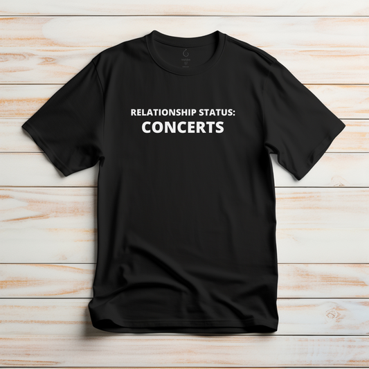 Relationship Status: Concerts - Unisex Softstyle T-Shirt